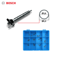 Набор регулировочных шайб BOSCH PIEZO 3,6/5,3 12 размеров по 10 шт.