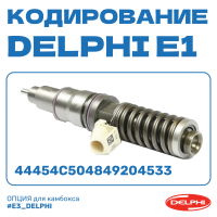 Кодирование насос-форсунок DELPHI E1