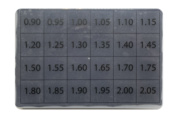Набор регулировочных шайб BOSCH PDE / механических форсунок BOSCH (под распылитель) 24 размера по 10 шт.