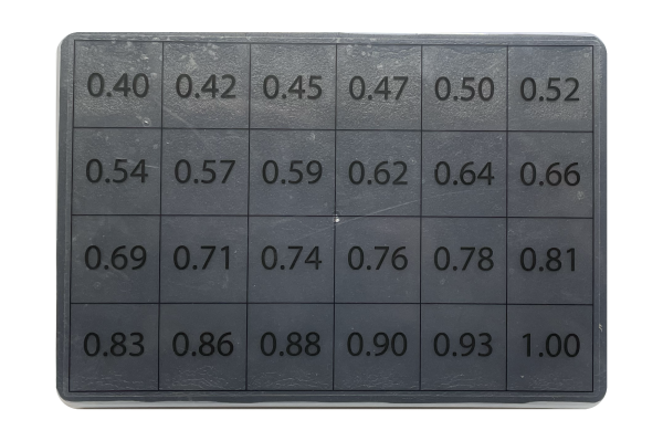 Набор регулировочных шайб E3 (под распылитель) 24 размера по 10 шт.