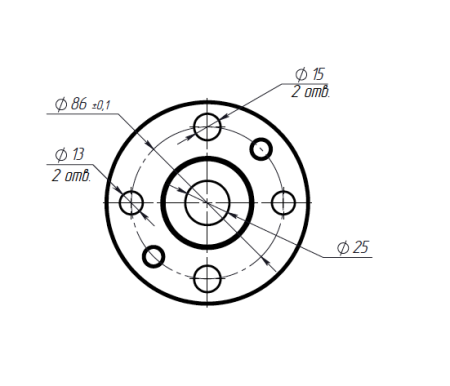 Муфта компенсационная к ротору мотора стенда