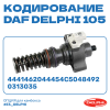 Стенд Поток UIS с камбоксом E3. Оснастка DAF DELPHI 105 с кодированием